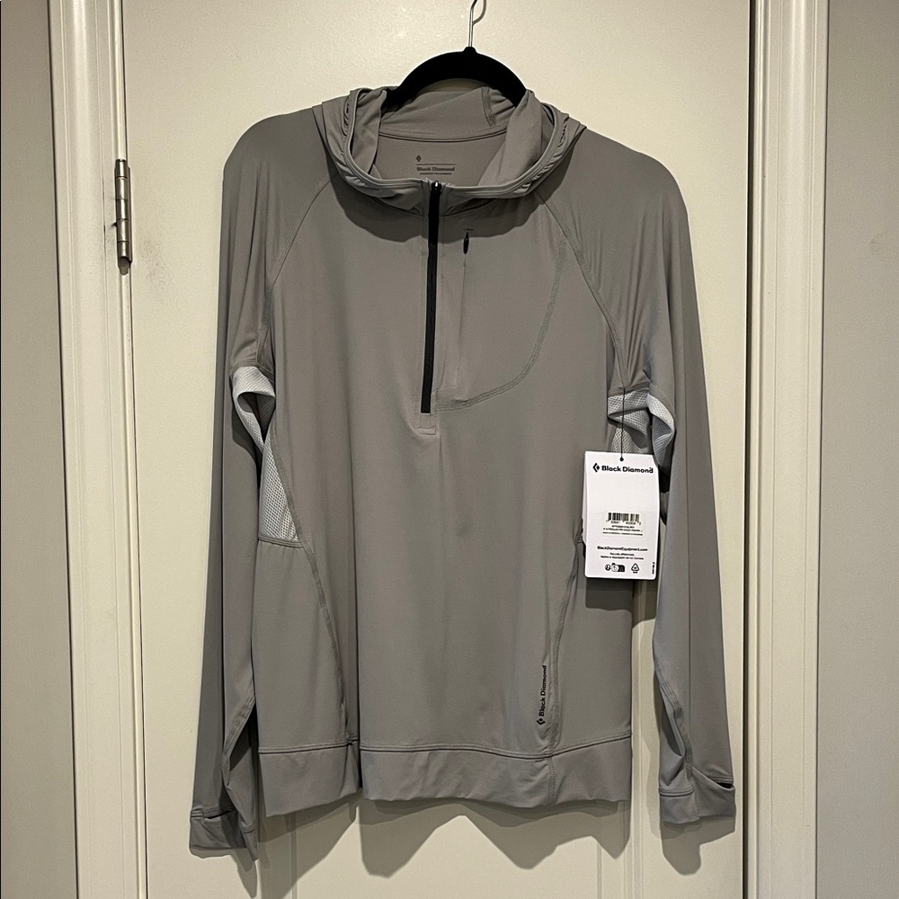 Black Diamond Alpine Glow Pro Hoodie - Pewter
